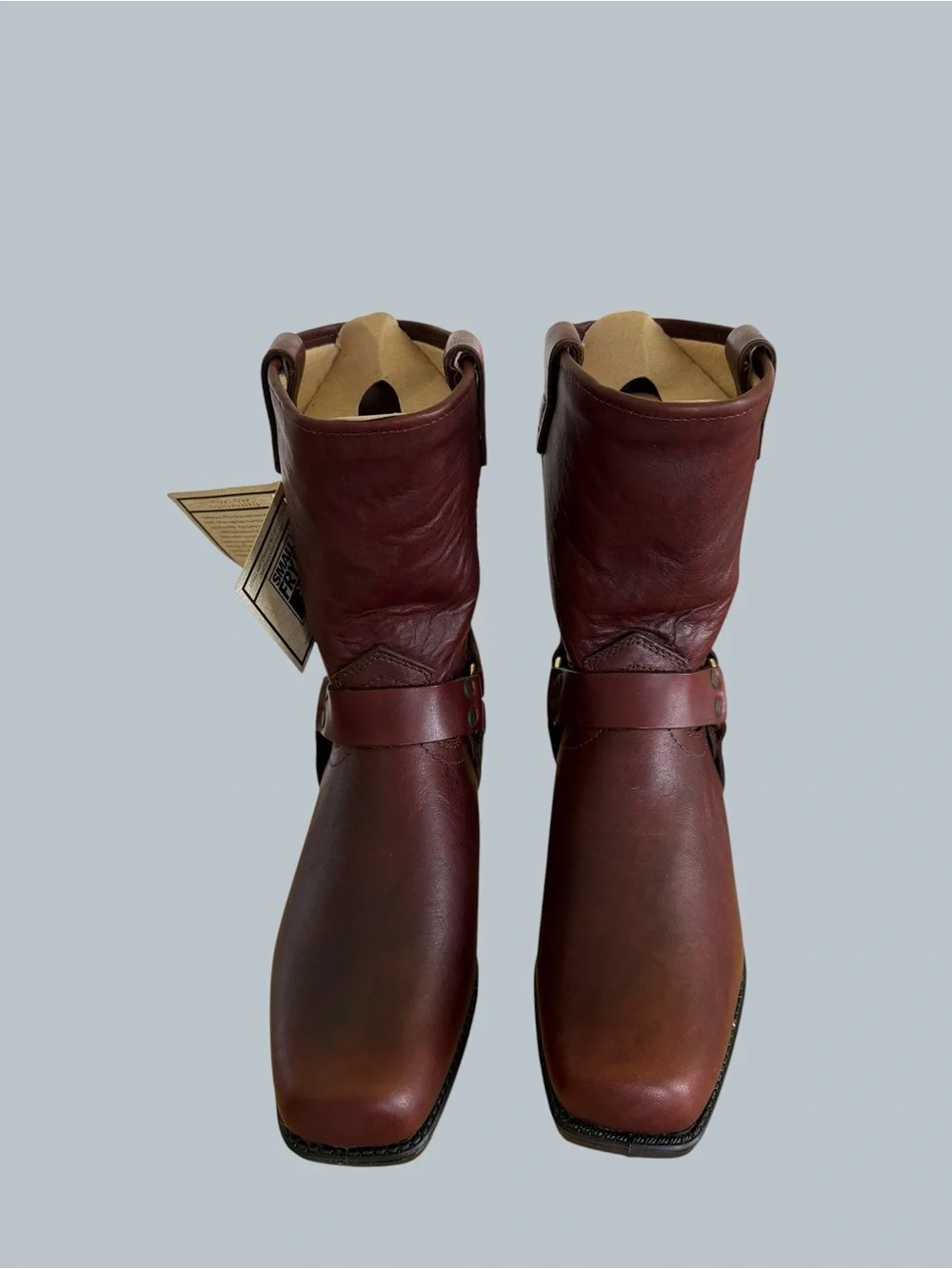 Frye NEW Youth Vintage Small Frye Pull On Harness Boots Size 2 #267070
